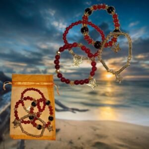 Set bracelets papillons