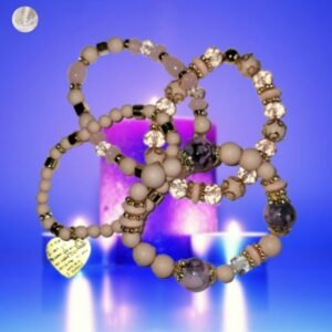 set bracelets fantaisie bohème