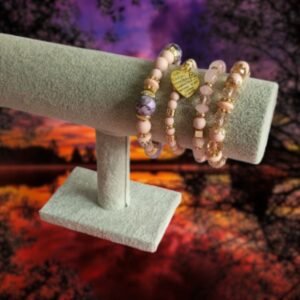 bracelet avec pendentif romantique