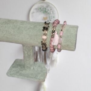 bracelet papillon et cœur