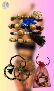 Bracelet en bois style bohème