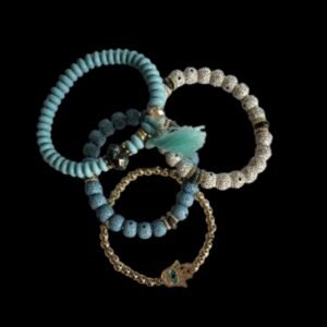 set bracelets bohème chic