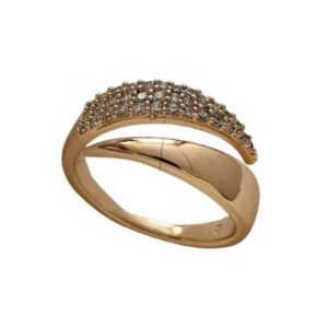 Bague en Acier Inoxydable Or 