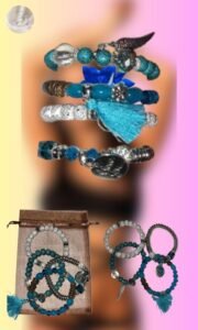 set de bracelets ajustables