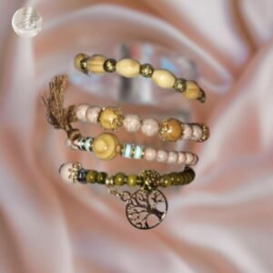 4 Pièces Bracelet Arbre de Vie