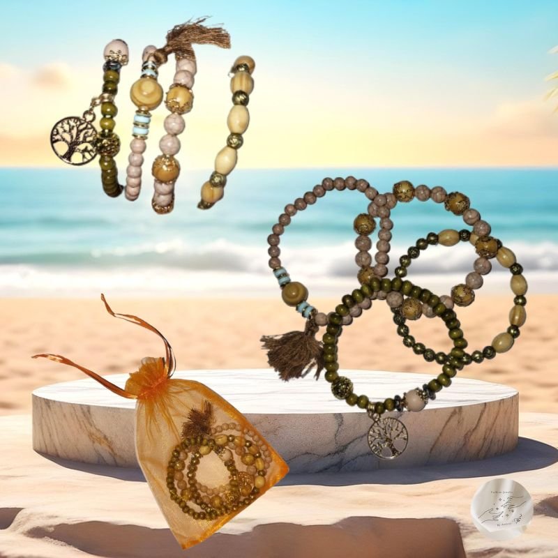 bracelets multicouches bohème