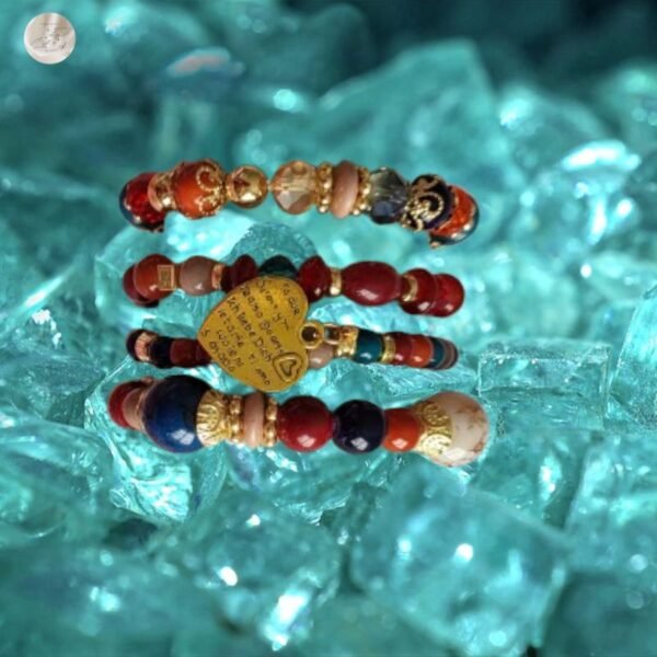 Set Bracelet Bohème avec Cœur et Strass