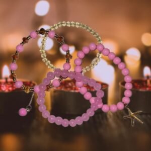 Set de bracelets bohème en perles nacrées avec étoile de mer