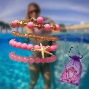 Set Bracelets en Perles Océanique Bohème