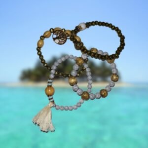 Bracelet fantaisie multicolore arbre de vie