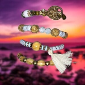 Set Bracelets Fantaisies Perlés